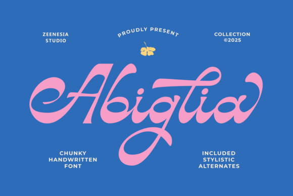Abiglia: The Hand-Drawn Font That Elevates Your Craft