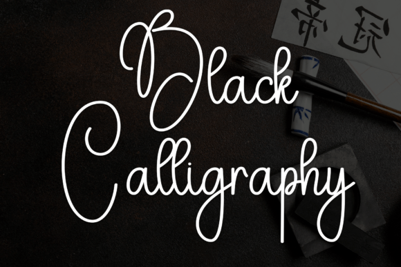 Black Calligraphy: The Script Font That Elevates Campaigns