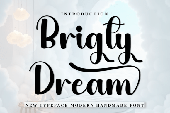 Brigty Dream: A Festive Typeface for Holiday Branding