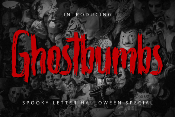 Ghostbumbs: A Spooky Handwritten Typeface for Editorial Impact