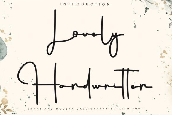 Lovely Handwrittern: The Festive Typeface for Scroll-Stopping Campaigns
