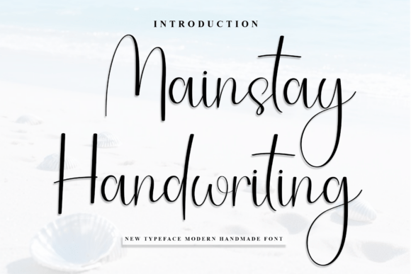 Mainstay Handwriting: The Perfect Script Font for Makers