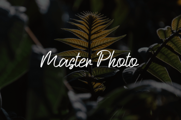 Master Photo: A Versatile Typeface for Modern Branding