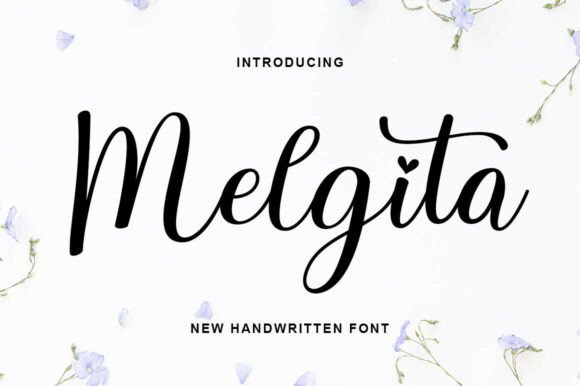 Melgita: The Handwritten Font That Elevates Your Brand