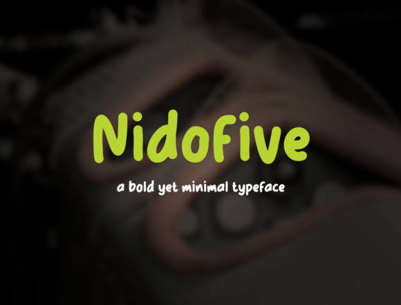 Nidofive: A Modern Typeface for Editorial Clarity
