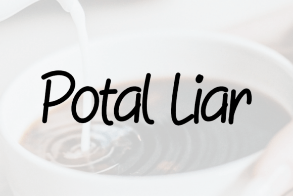 Potal Liar: The Perfect Handwritten Font for Crafters