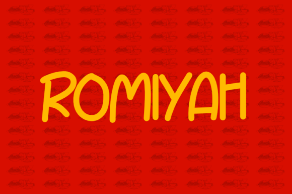 Romiyah Font: Elevating Web Design with Creative Script