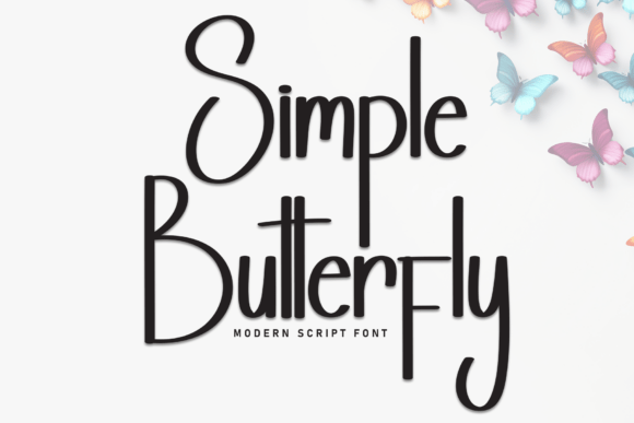 Simple Butterfly Font: A Maker's Guide to Handwritten Charm