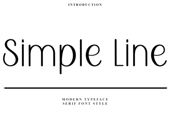 Simple Line: A Festive Typeface for Handmade Holiday Designs