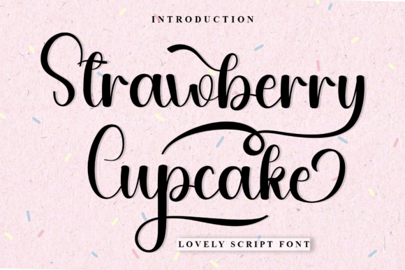 Strawberry Cupcake Font: Elevating Web Design with Sweet Elegance