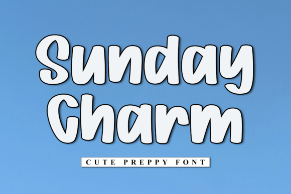 Sunday Charm: A Modern Script Typeface for Web Design