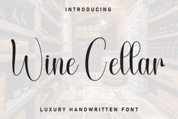 Wine Cellar: The Perfect Script Font for Handmade Brands
