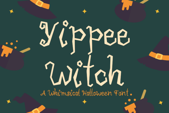 Yippee Witch: A Playful Typeface for Editorial Design